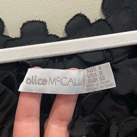 Alice McCall Love Conquer Top in Black - Size: 0 - Picture 6 of 11